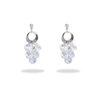 Lootkabazaar Korean Made Swarovski Drop Earring For Women (KHMSSJDES111814)